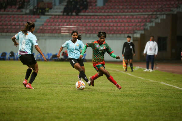 APF Club Dominates Nasrin Sports Academy 4–0 in SAFF Women’s Club Championship