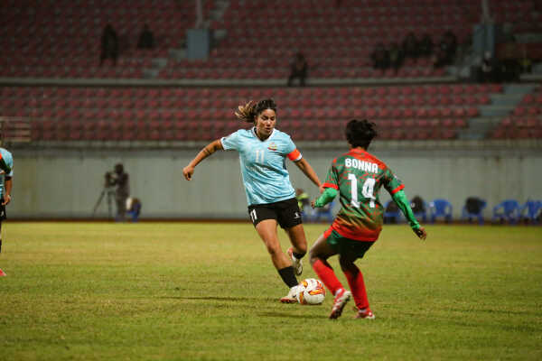 APF Club Dominates Nasrin Sports Academy 4–0 in SAFF Women’s Club Championship