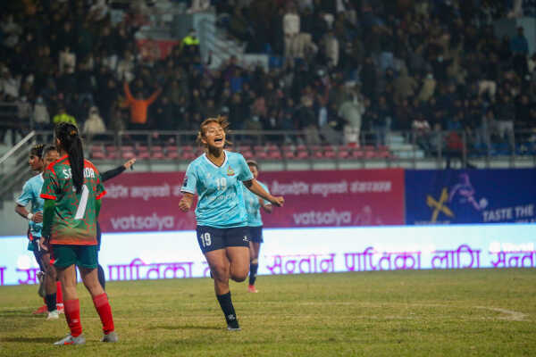 APF Club Dominates Nasrin Sports Academy 4–0 in SAFF Women’s Club Championship