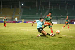 APF Club Dominates Nasrin Sports Academy 4–0 in SAFF Women’s Club Championship