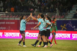 APF Club Dominates Nasrin Sports Academy 4–0 in SAFF Women’s Club Championship