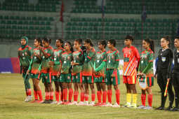 APF Club Dominates Nasrin Sports Academy 4–0 in SAFF Women’s Club Championship