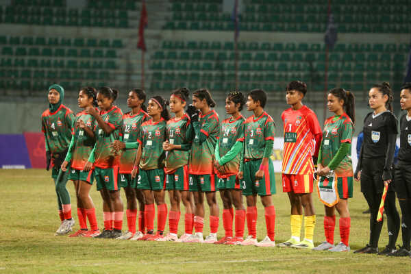 APF Club Dominates Nasrin Sports Academy 4–0 in SAFF Women’s Club Championship