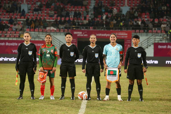 APF Club Dominates Nasrin Sports Academy 4–0 in SAFF Women’s Club Championship