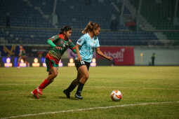 APF Club Dominates Nasrin Sports Academy 4–0 in SAFF Women’s Club Championship