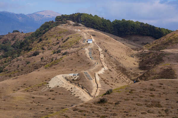 Chakhewa Danda of Temke Gateway to the Mundhum Trail and a Scenic Himalayan Viewpoint
