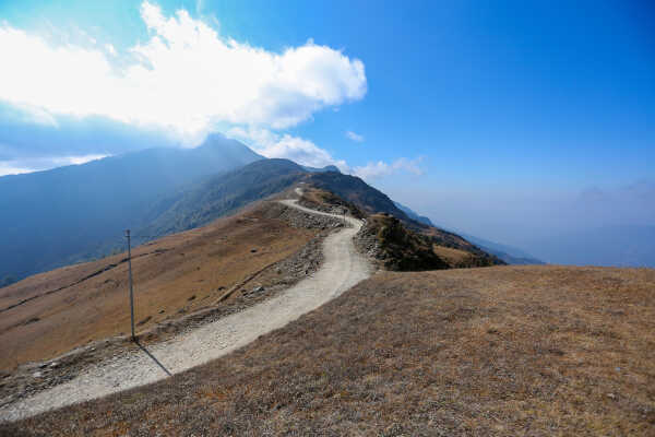 Chakhewa Danda of Temke Gateway to the Mundhum Trail and a Scenic Himalayan Viewpoint