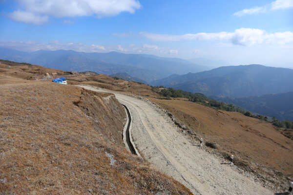 Chakhewa Danda of Temke Gateway to the Mundhum Trail and a Scenic Himalayan Viewpoint