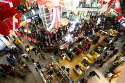Christmas Eve Brings Festive Rush Across Kathmandu Valley Malls
