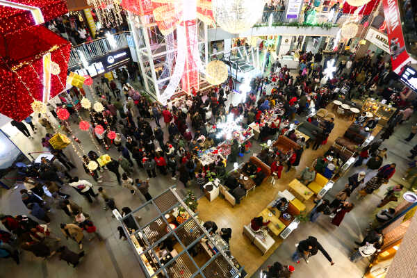 Christmas Eve Brings Festive Rush Across Kathmandu Valley Malls