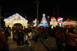 Christmas Eve Brings Festive Rush Across Kathmandu Valley Malls