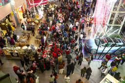 Christmas Eve Brings Festive Rush Across Kathmandu Valley Malls