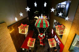 Christmas Eve Brings Festive Rush Across Kathmandu Valley Malls