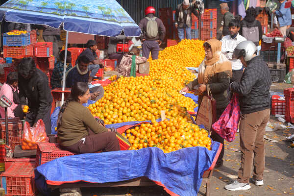Growing Demand for Oranges Seen at Kalimati Fruits and Vegetable Market in Kathmandu