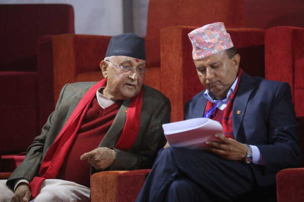 KP Sharma Oli Re-elected as CPN-UML Chair for Third Consecutive Term