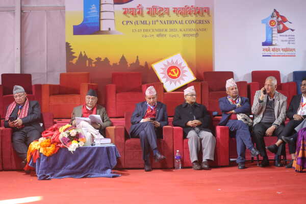 KP Sharma Oli Re-elected as CPN-UML Chair for Third Consecutive Term