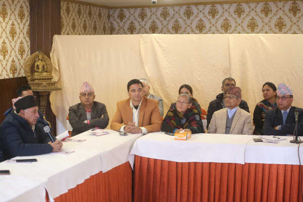 Ishwar Pokharel Panel Engages Editors in Dialogue at Kathmandu