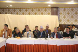 Ishwar Pokharel Panel Engages Editors in Dialogue at Kathmandu