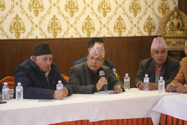 Ishwar Pokharel Panel Engages Editors in Dialogue at Kathmandu