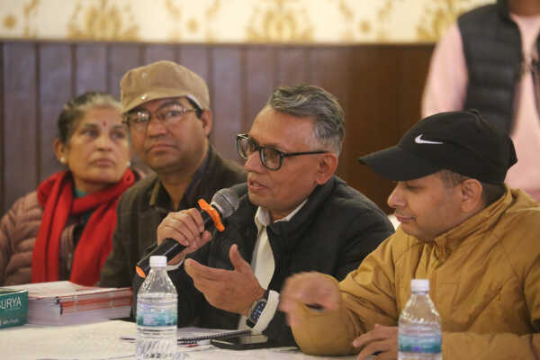 Ishwar Pokharel Panel Engages Editors in Dialogue at Kathmandu