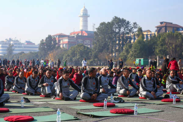 Nepal Observes World Meditation Day with Mass Program at Tundikhel
