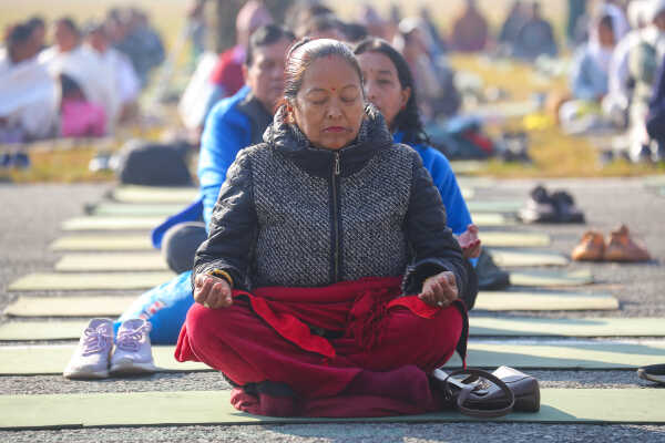 Nepal Observes World Meditation Day with Mass Program at Tundikhel