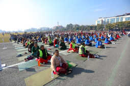 Nepal Observes World Meditation Day with Mass Program at Tundikhel