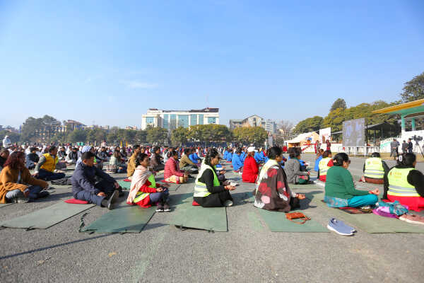 Nepal Observes World Meditation Day with Mass Program at Tundikhel (16)