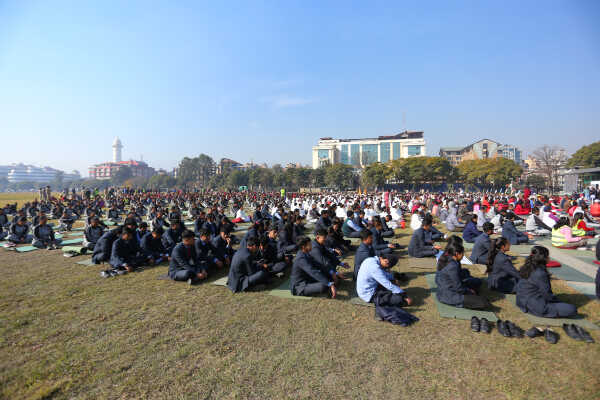 Nepal Observes World Meditation Day with Mass Program at Tundikhel