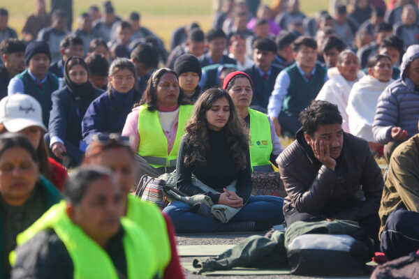 Nepal Observes World Meditation Day with Mass Program at Tundikhel