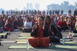 Nepal Observes World Meditation Day with Mass Program at Tundikhel