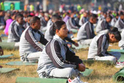 Nepal Observes World Meditation Day with Mass Program at Tundikhel