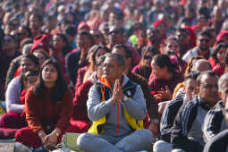 Nepal Observes World Meditation Day with Mass Program at Tundikhel