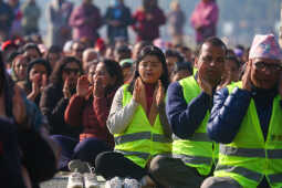 Nepal Observes World Meditation Day with Mass Program at Tundikhel