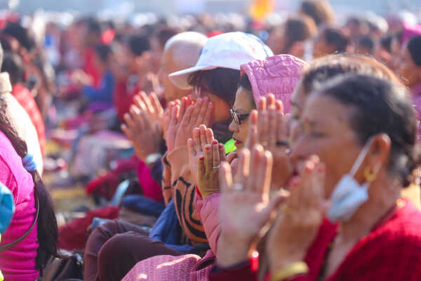 Nepal Observes World Meditation Day with Mass Program at Tundikhel