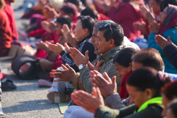 Nepal Observes World Meditation Day with Mass Program at Tundikhel