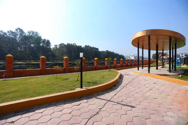 New Park Under Construction Along Bagmati River in Kathmandu