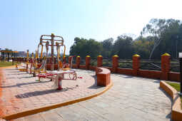 New Park Under Construction Along Bagmati River in Kathmandu