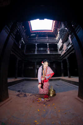 Newari Dress Chhina Parsi Portraits
