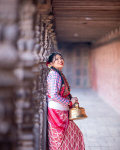 Newari Dress Portrait