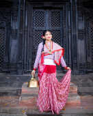Newari Dress Chhina Parsi Portraits