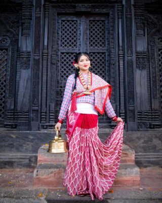 Newari Dress Chhina Parsi Portraits