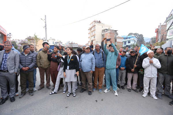 RSP Chair Ravi Lamichhane Welcomed at Party Office After Release on Bail