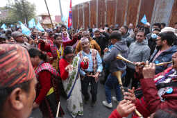 RSP Chair Ravi Lamichhane Welcomed at Party Office After Release on Bail