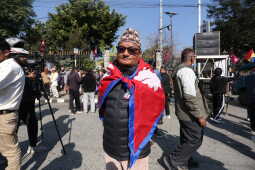 Rastriya Prajatantra Party Stages Mass Demonstration at Ratnapark