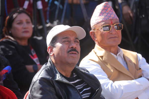 Rastriya Prajatantra Party Stages Mass Demonstration at Ratnapark