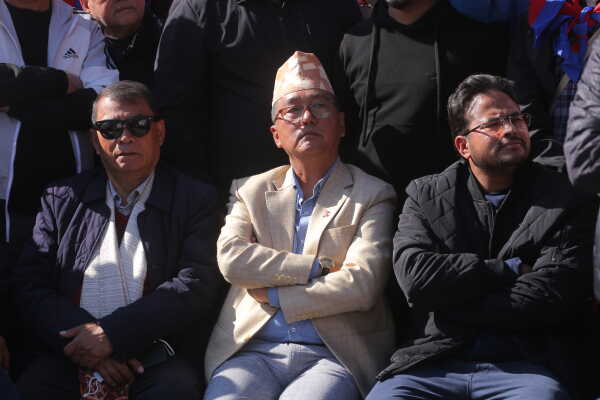 Rastriya Prajatantra Party Stages Mass Demonstration at Ratnapark