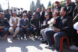 Rastriya Prajatantra Party Stages Mass Demonstration at Ratnapark