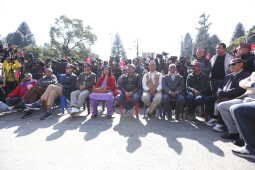 Rastriya Prajatantra Party Stages Mass Demonstration at Ratnapark