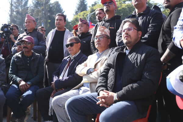 Rastriya Prajatantra Party Stages Mass Demonstration at Ratnapark